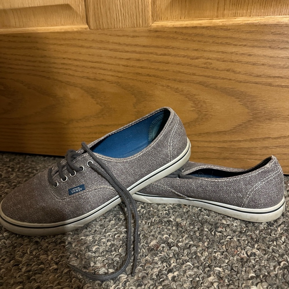 Vans Charcoal Textured Sneakers